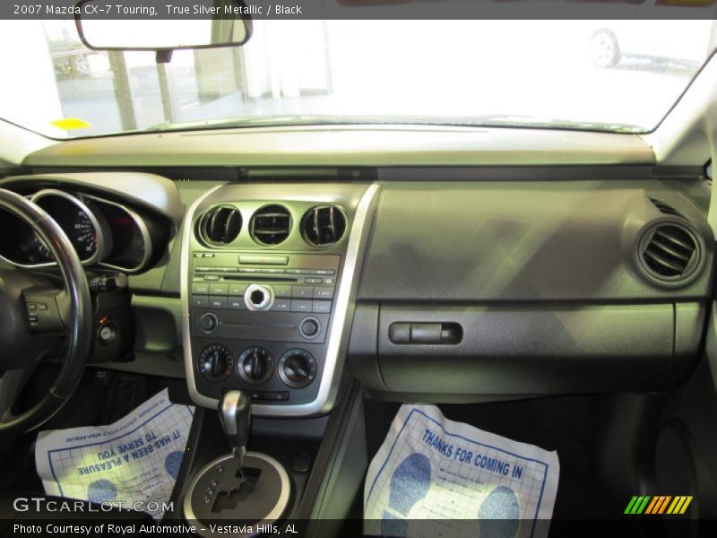 True Silver Metallic / Black 2007 Mazda CX-7 Touring
