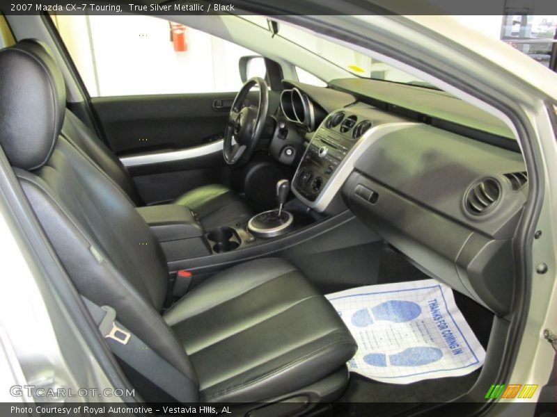 True Silver Metallic / Black 2007 Mazda CX-7 Touring