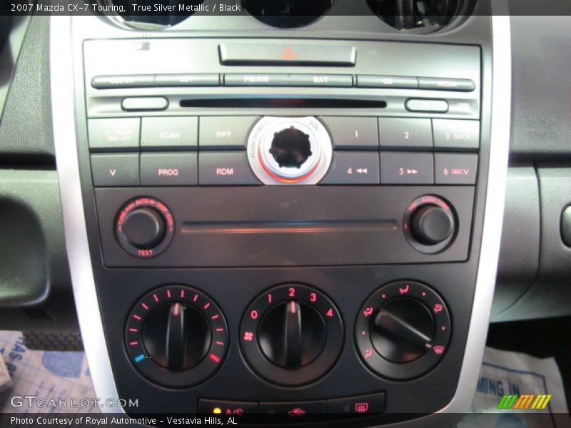 True Silver Metallic / Black 2007 Mazda CX-7 Touring
