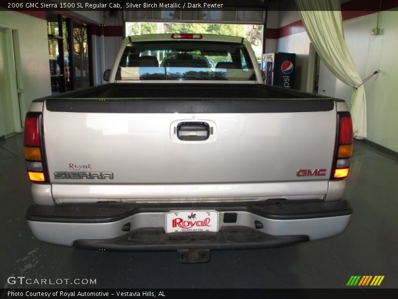 Silver Birch Metallic / Dark Pewter 2006 GMC Sierra 1500 SL Regular Cab