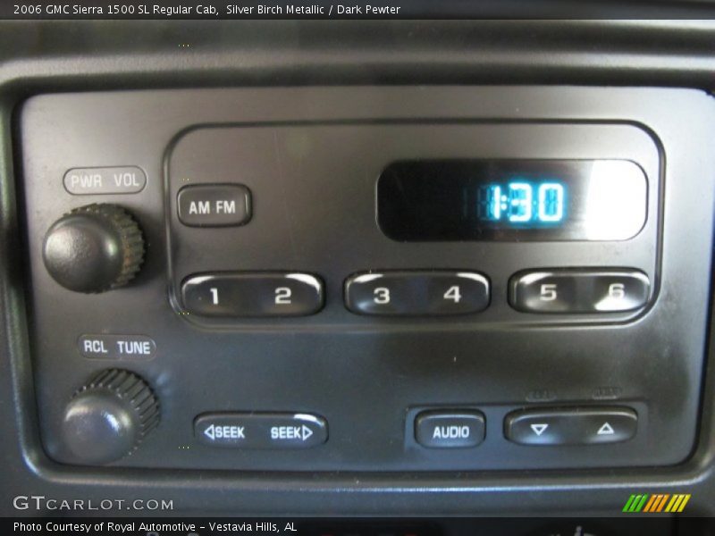 Silver Birch Metallic / Dark Pewter 2006 GMC Sierra 1500 SL Regular Cab