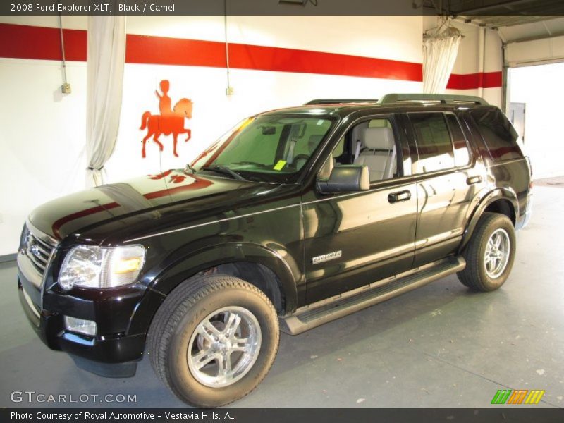 Black / Camel 2008 Ford Explorer XLT