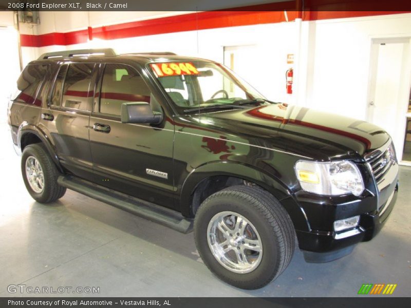 Black / Camel 2008 Ford Explorer XLT