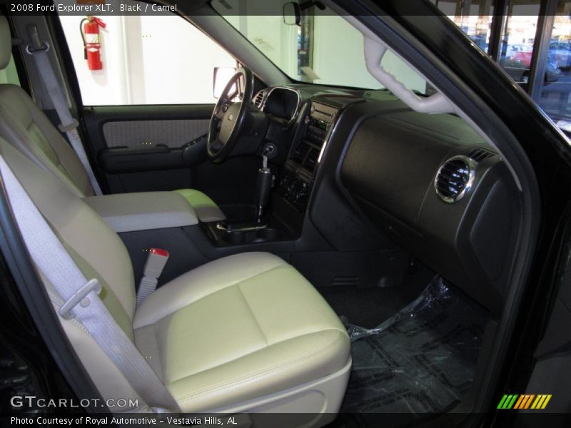Black / Camel 2008 Ford Explorer XLT