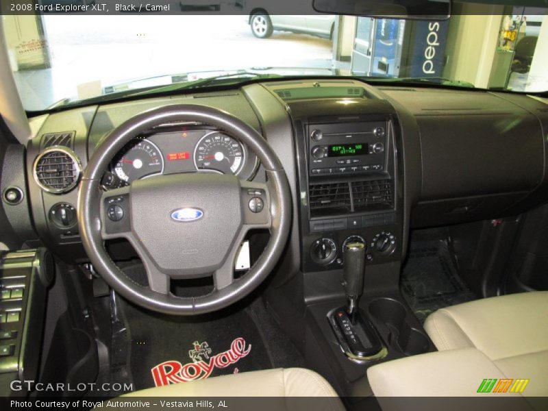 Black / Camel 2008 Ford Explorer XLT