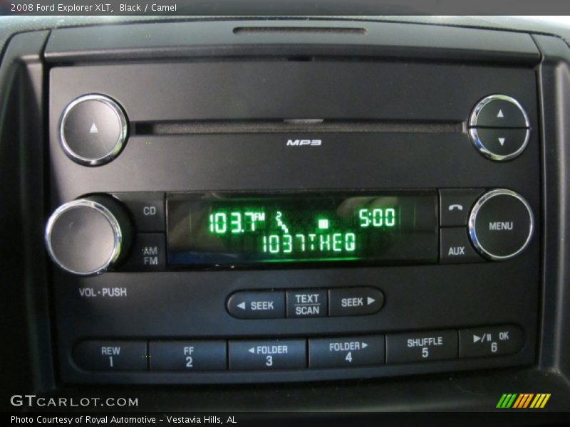 Black / Camel 2008 Ford Explorer XLT