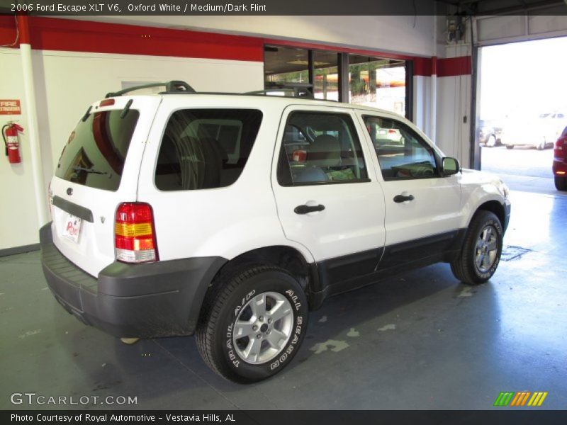 Oxford White / Medium/Dark Flint 2006 Ford Escape XLT V6