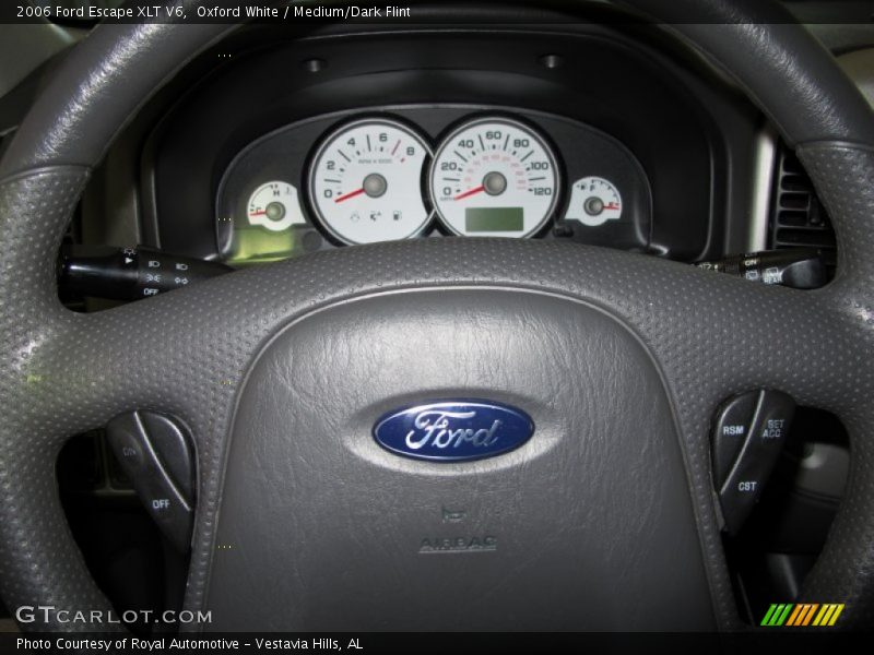 Oxford White / Medium/Dark Flint 2006 Ford Escape XLT V6