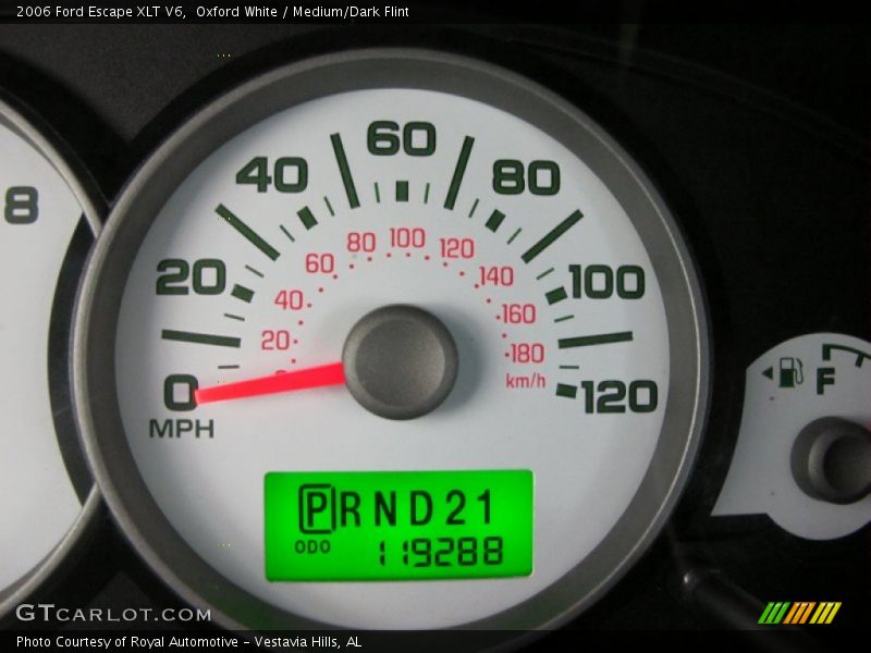 Oxford White / Medium/Dark Flint 2006 Ford Escape XLT V6