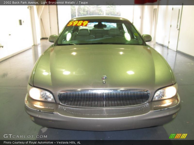 Light Bronzemist Metallic / Taupe 2002 Buick Park Avenue