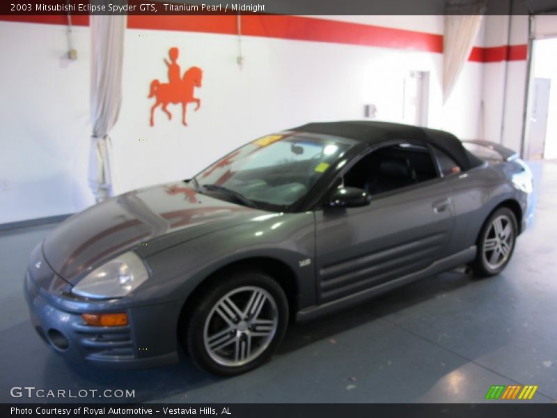 Titanium Pearl / Midnight 2003 Mitsubishi Eclipse Spyder GTS