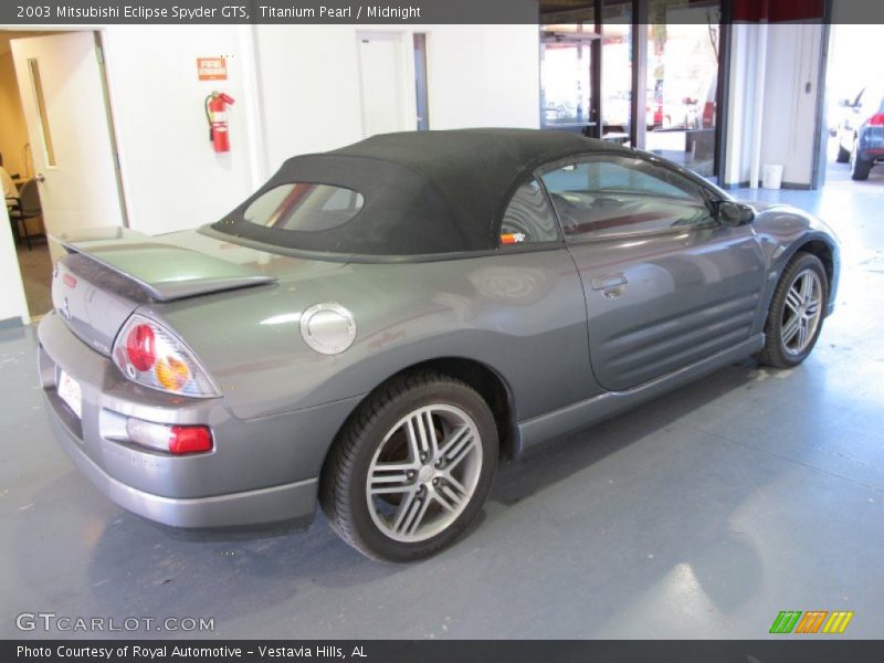 Titanium Pearl / Midnight 2003 Mitsubishi Eclipse Spyder GTS