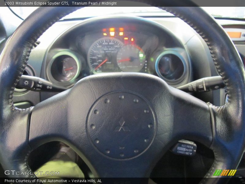 Titanium Pearl / Midnight 2003 Mitsubishi Eclipse Spyder GTS
