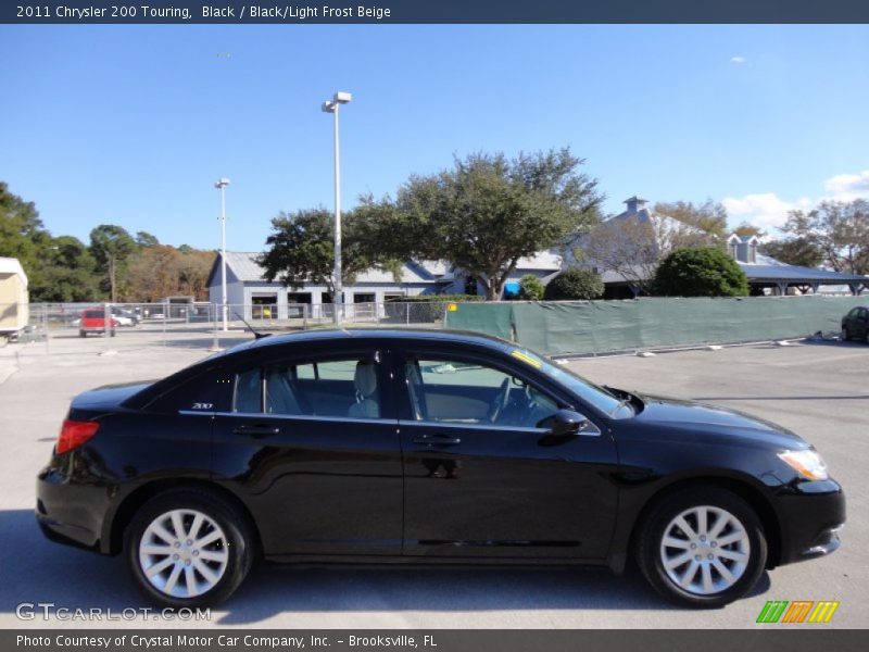 Black / Black/Light Frost Beige 2011 Chrysler 200 Touring