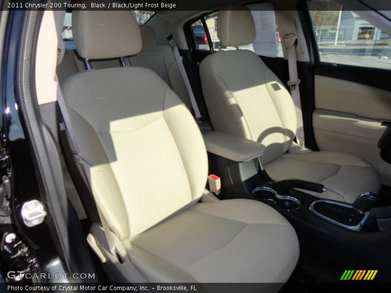 Black / Black/Light Frost Beige 2011 Chrysler 200 Touring