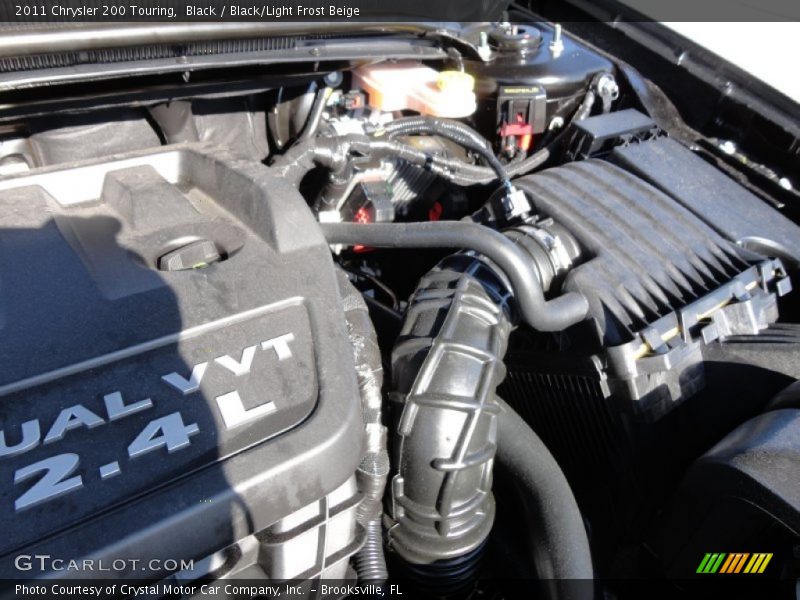 Black / Black/Light Frost Beige 2011 Chrysler 200 Touring