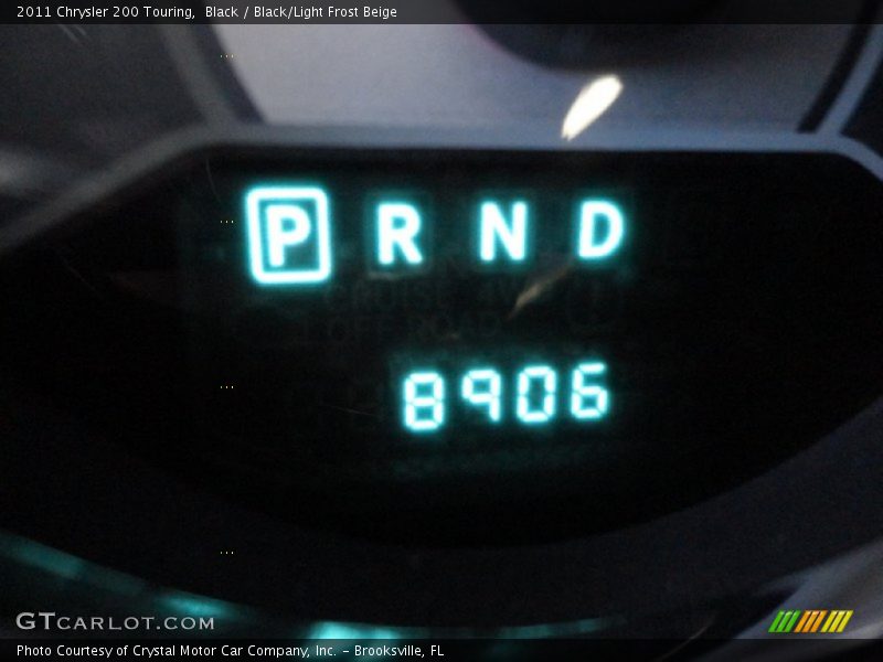 Black / Black/Light Frost Beige 2011 Chrysler 200 Touring