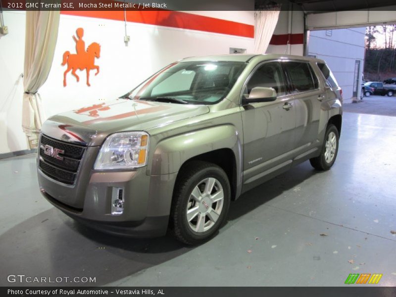 Mocha Steel Metallic / Jet Black 2012 GMC Terrain SLE