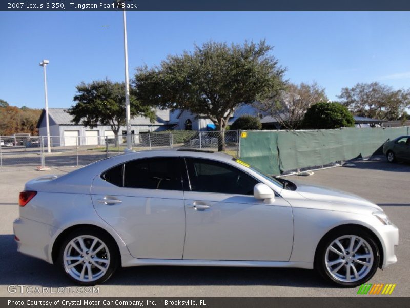Tungsten Pearl / Black 2007 Lexus IS 350