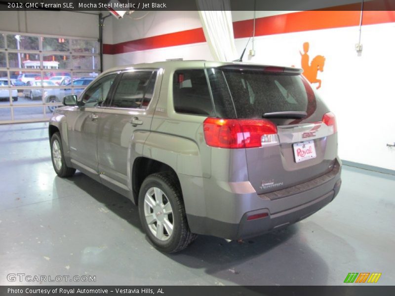 Mocha Steel Metallic / Jet Black 2012 GMC Terrain SLE