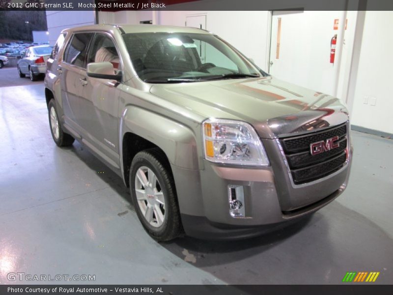 Mocha Steel Metallic / Jet Black 2012 GMC Terrain SLE