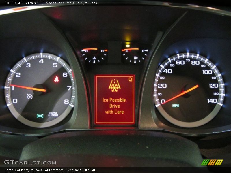 Mocha Steel Metallic / Jet Black 2012 GMC Terrain SLE
