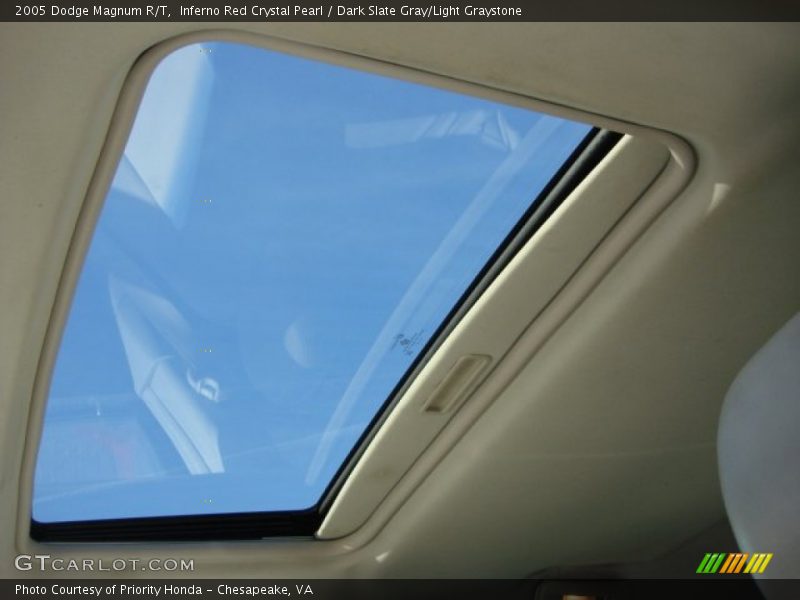 Inferno Red Crystal Pearl / Dark Slate Gray/Light Graystone 2005 Dodge Magnum R/T