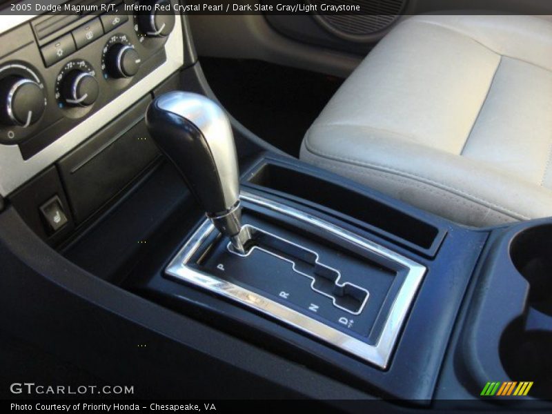 Inferno Red Crystal Pearl / Dark Slate Gray/Light Graystone 2005 Dodge Magnum R/T