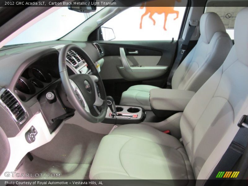 Carbon Black Metallic / Light Titanium 2012 GMC Acadia SLT