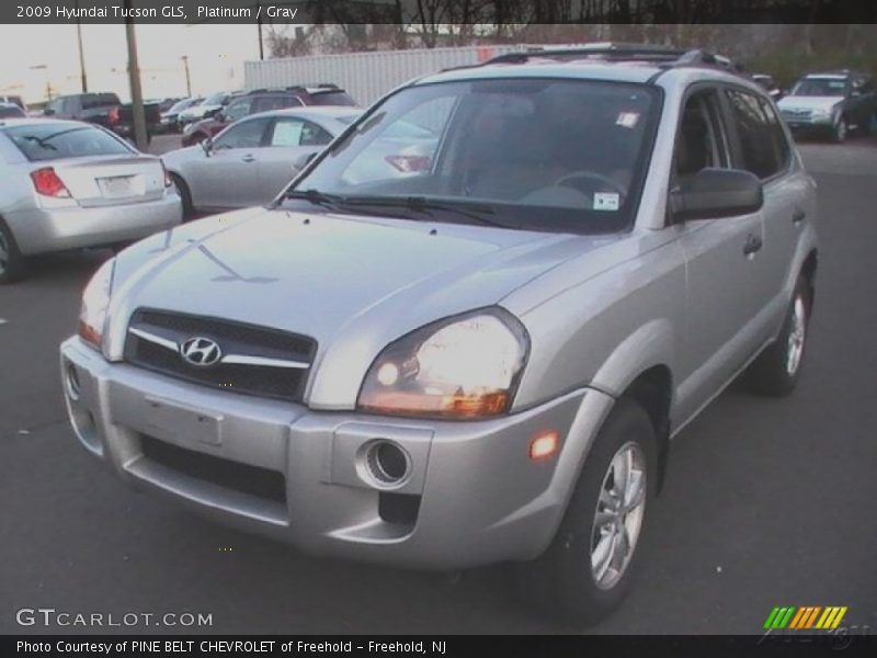 Platinum / Gray 2009 Hyundai Tucson GLS