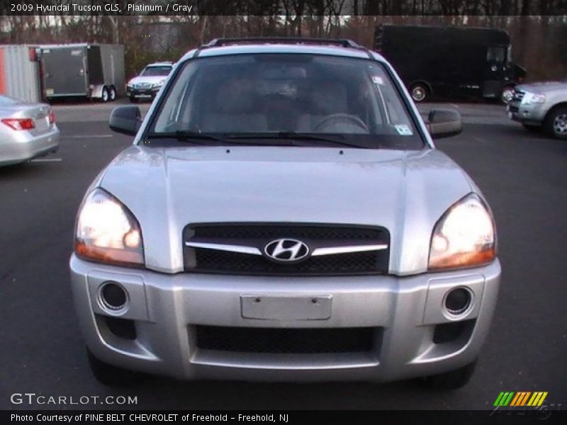 Platinum / Gray 2009 Hyundai Tucson GLS