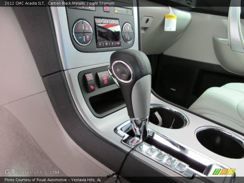 Carbon Black Metallic / Light Titanium 2012 GMC Acadia SLT