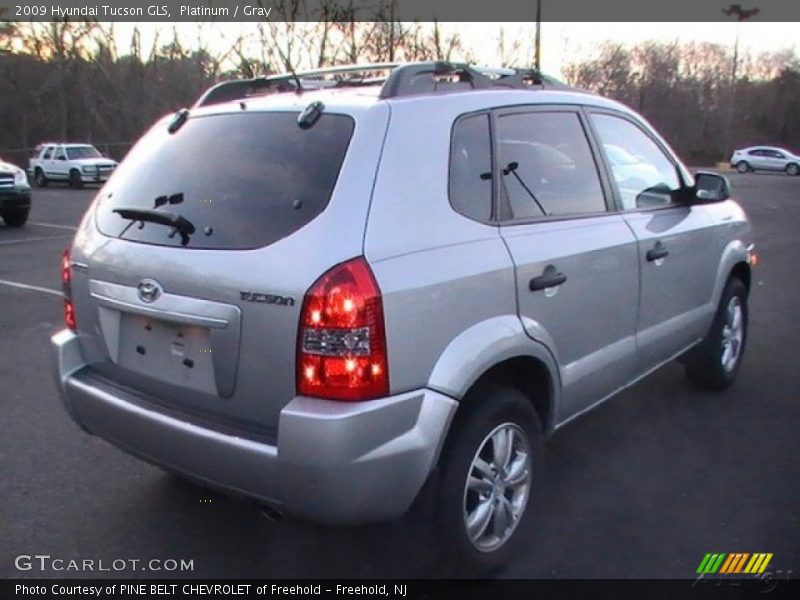 Platinum / Gray 2009 Hyundai Tucson GLS