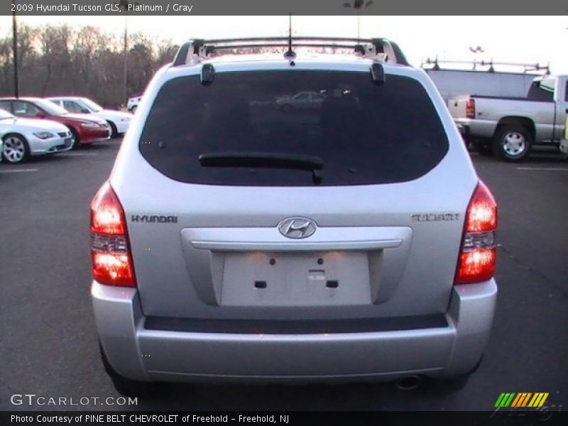 Platinum / Gray 2009 Hyundai Tucson GLS