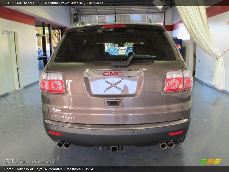 Medium Brown Metallic / Cashmere 2012 GMC Acadia SLT