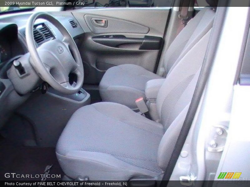 Platinum / Gray 2009 Hyundai Tucson GLS