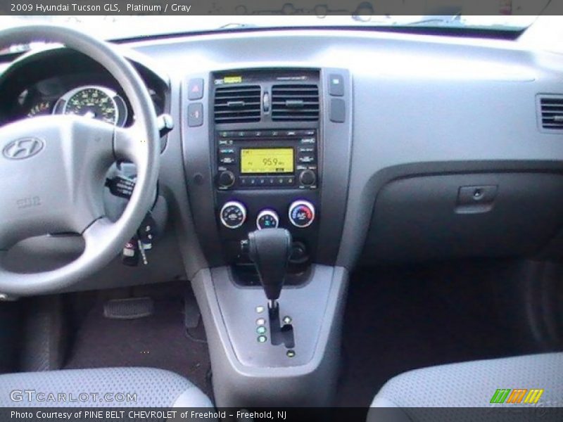 Platinum / Gray 2009 Hyundai Tucson GLS