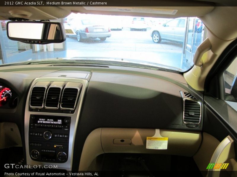 Medium Brown Metallic / Cashmere 2012 GMC Acadia SLT