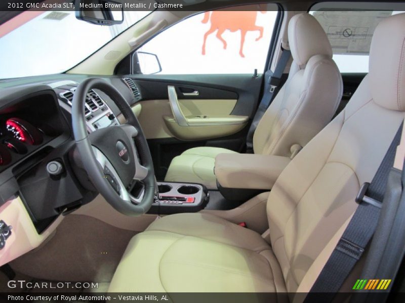 Medium Brown Metallic / Cashmere 2012 GMC Acadia SLT