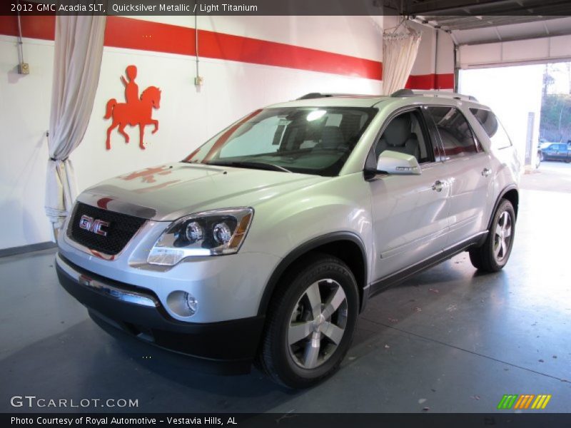 Quicksilver Metallic / Light Titanium 2012 GMC Acadia SLT