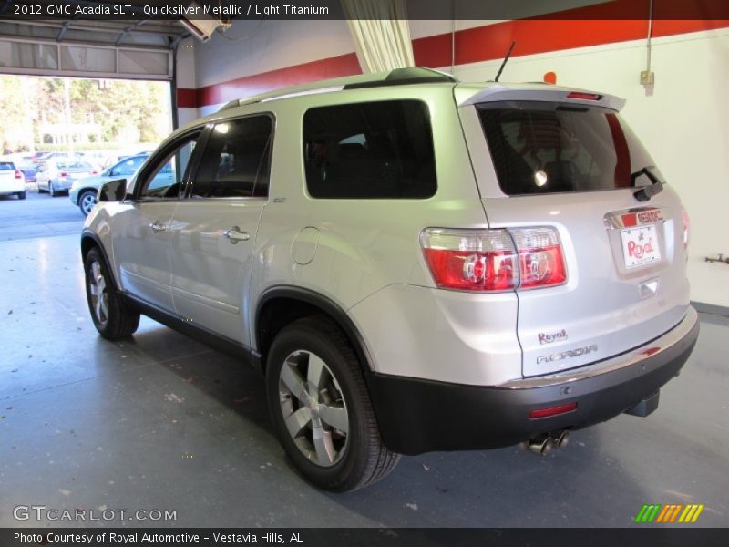 Quicksilver Metallic / Light Titanium 2012 GMC Acadia SLT