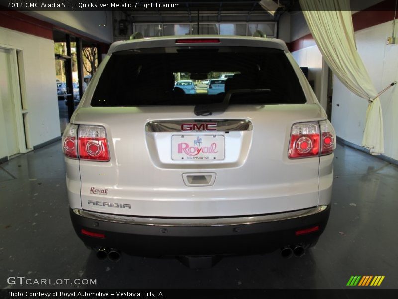 Quicksilver Metallic / Light Titanium 2012 GMC Acadia SLT