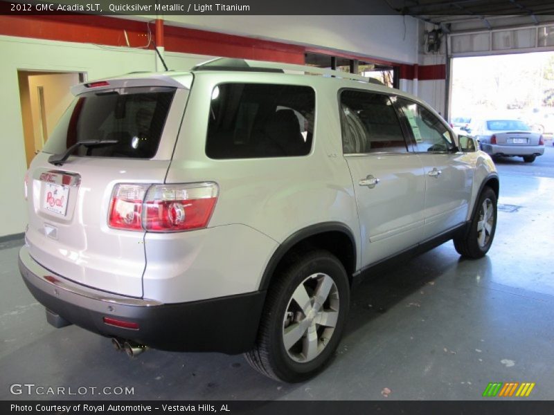 Quicksilver Metallic / Light Titanium 2012 GMC Acadia SLT