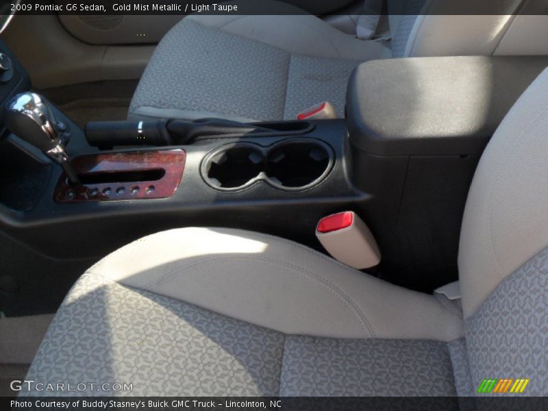 Gold Mist Metallic / Light Taupe 2009 Pontiac G6 Sedan