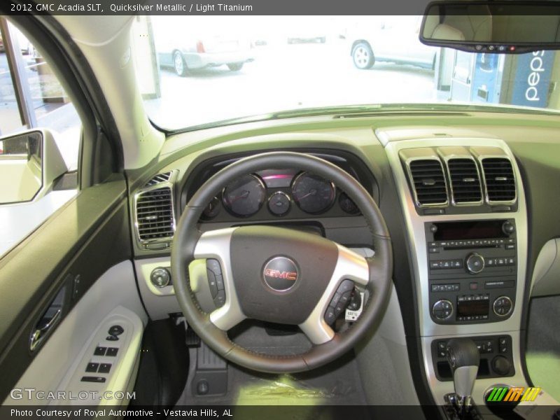 Quicksilver Metallic / Light Titanium 2012 GMC Acadia SLT