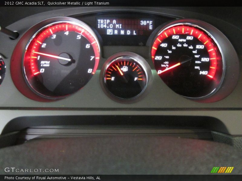 Quicksilver Metallic / Light Titanium 2012 GMC Acadia SLT