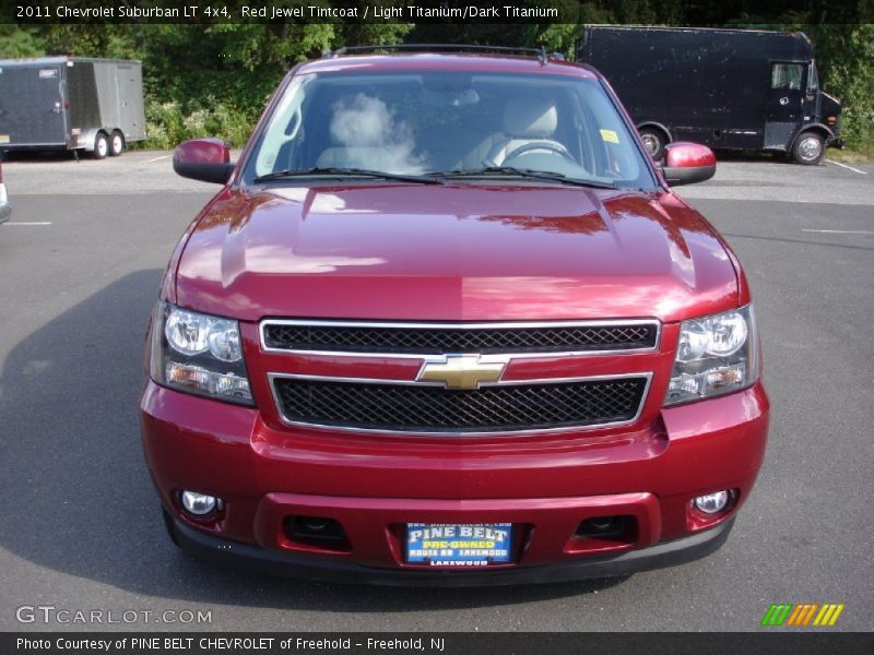 Red Jewel Tintcoat / Light Titanium/Dark Titanium 2011 Chevrolet Suburban LT 4x4