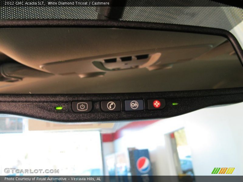 White Diamond Tricoat / Cashmere 2012 GMC Acadia SLT