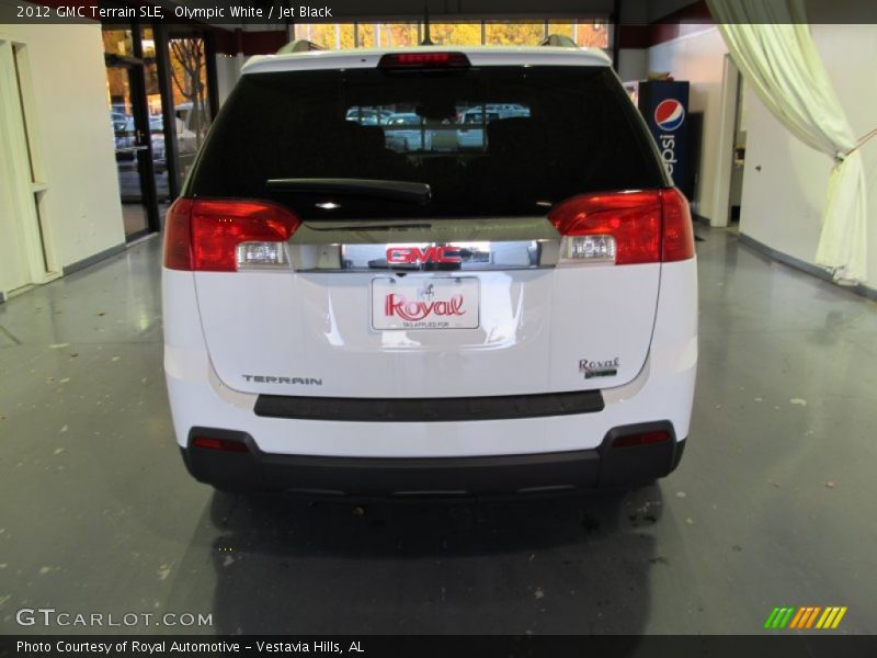 Olympic White / Jet Black 2012 GMC Terrain SLE