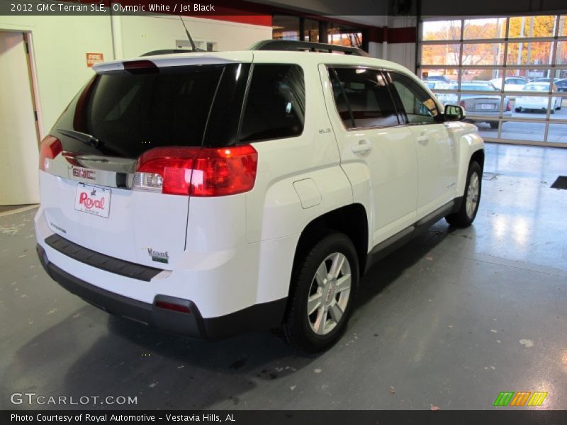 Olympic White / Jet Black 2012 GMC Terrain SLE